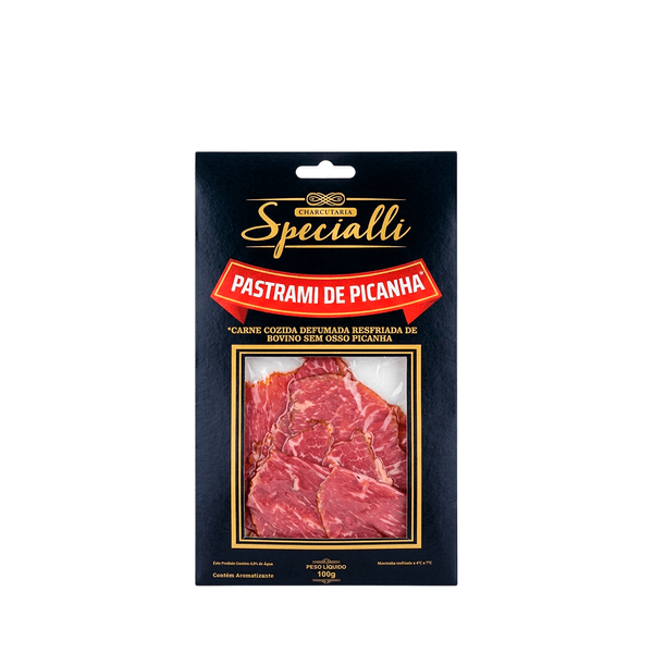 Pastrami de Picanha Fatiado Charcutaria Specialli – 100g