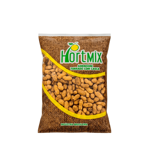 Amendoim Torrado com Casca Hortmix – 1kg
