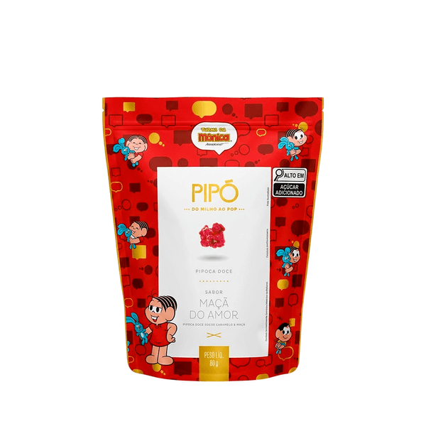 Pipoca Maçã do Amor Turma da Mônica Pipó – 80g