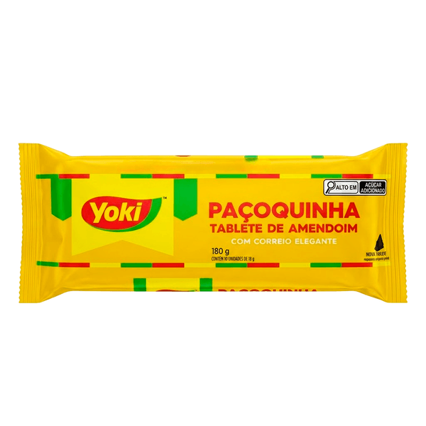 Paçoquinha Tablete Yoki – 180g