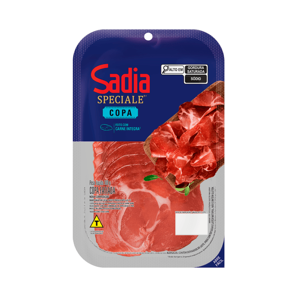 Copa Fatiada Speciale Sadia – 100g
