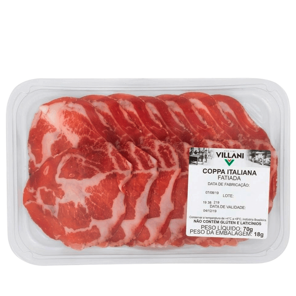 Coppa Italiana Fatiada Villani Salumi – 70g