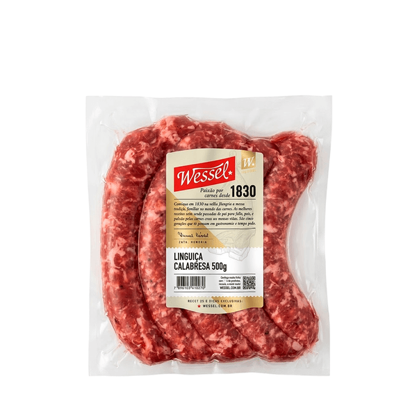 Linguiça Calabresa Wessel – 500g