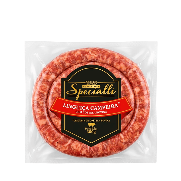 Linguiça Campeira com Costela Bovina Charcutaria Specialli – 300g
