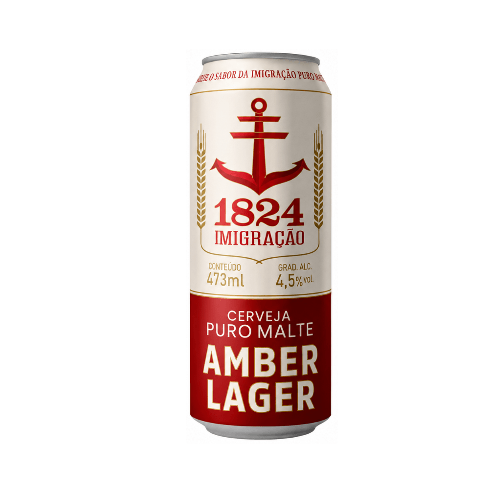 Cerveja Zero Carbo Lager  Imigração - 473ml