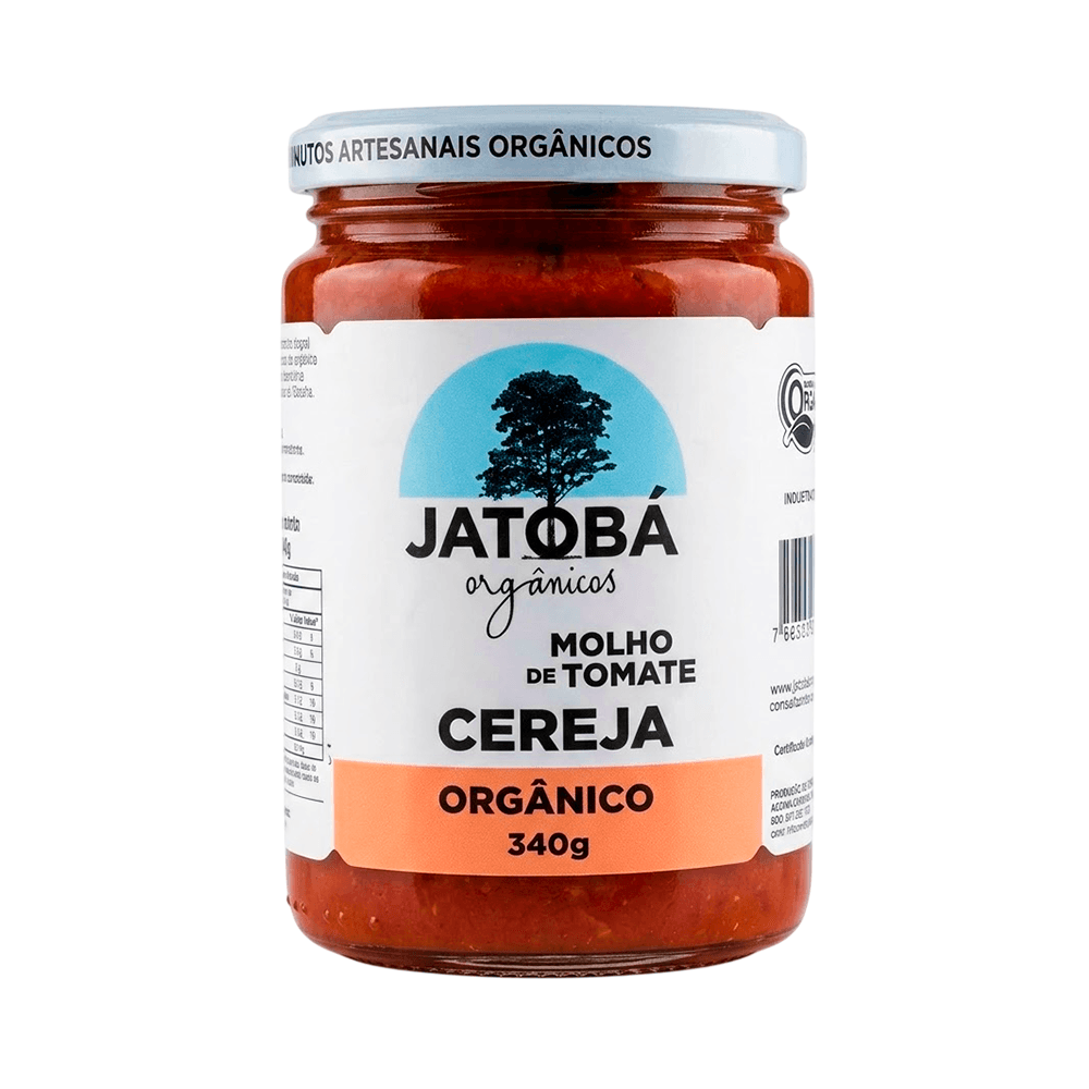 Molho de Tomate Cereja Orgânico Jatobá – 340g