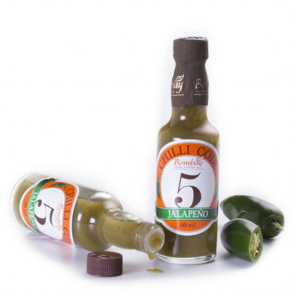 Molho de Pimenta Chilli Code Jalapeño Bombay 60ml Casa Santa Luzia