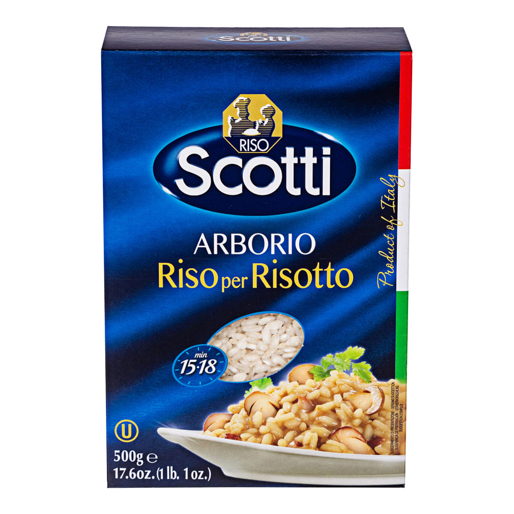 Arroz Arbório Scotti 500g Casa Santa Luzia