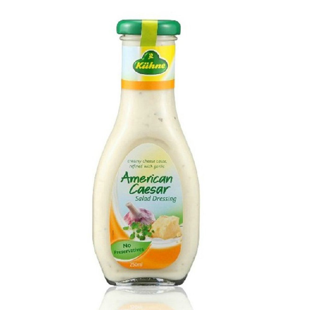 Molho para Saladas American Caesar Kühne 250ml - Casa Santa Luzia