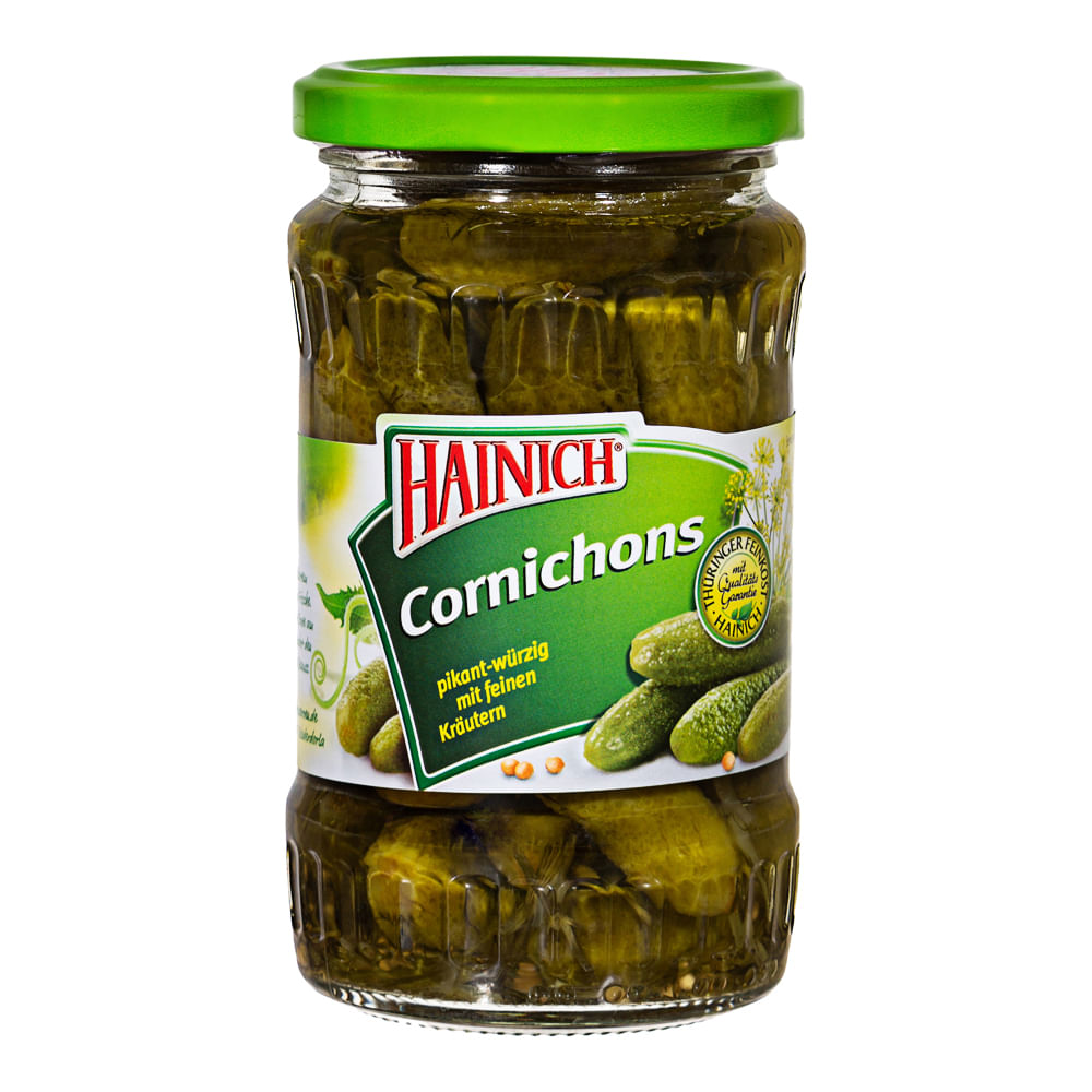 Mini Pepinos Cornichons Hainich 330g Casa Santa Luzia