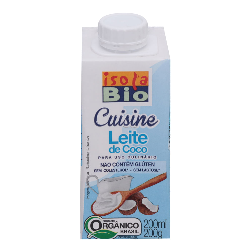 Creme De Coco Isola Bio 200ml Casa Santa Luzia
