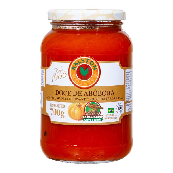 Doce De Abobora Com Especiarias Ralston 700g