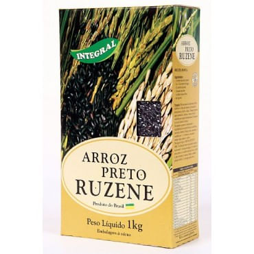 Arroz Preto Ruzene 1kg