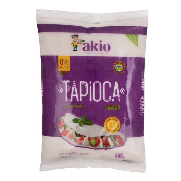 Tapioca semi pronta Akio 500g
