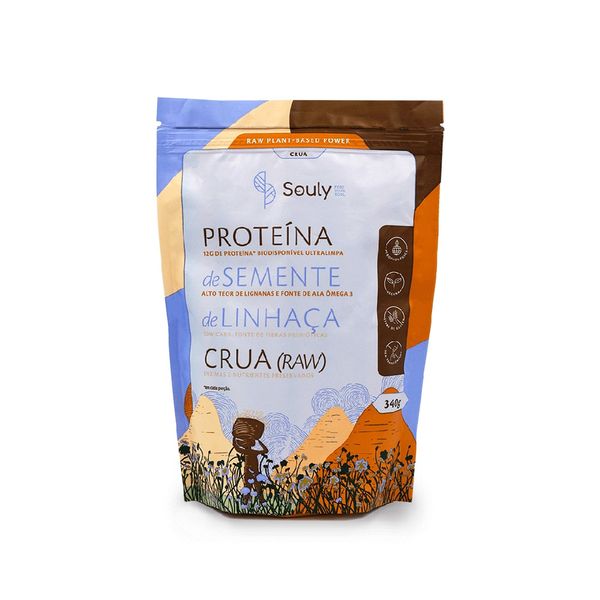 Proteína Semente de Linhaça Souly 340g