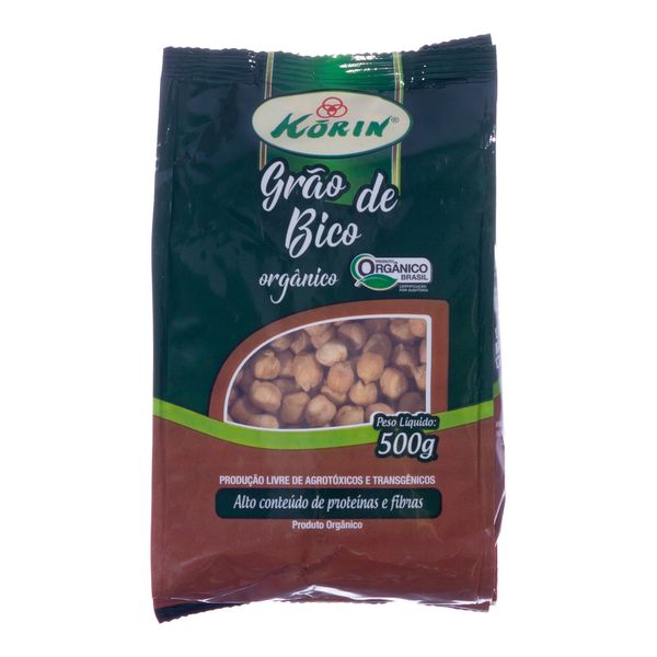 Grão de Bico Orgânico Korin 500g