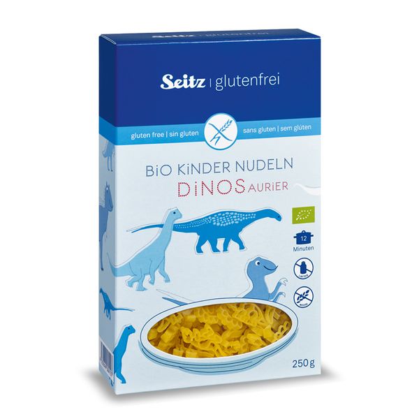Macarrão Sem Glúten Dinossauros Seitz – 200g