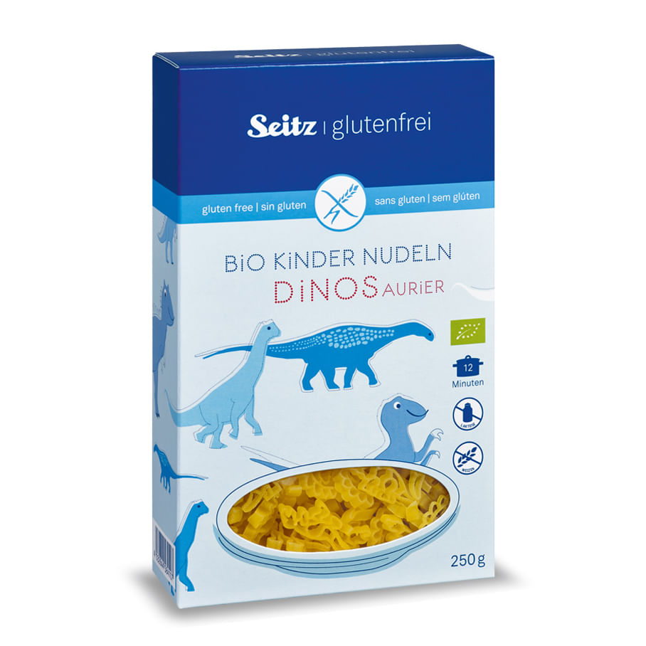Macarrão Sem Glúten Dinossauros Seitz – 200g