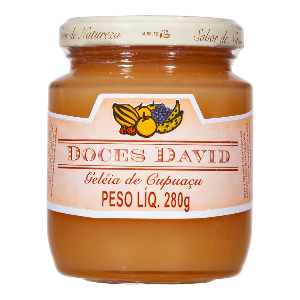 Geleia de Cupuaçu Doces David 280g