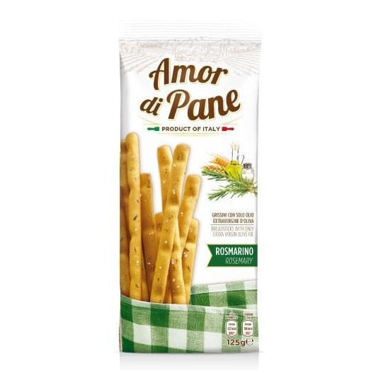 Grissini Amor di Pane Alecrim 125g