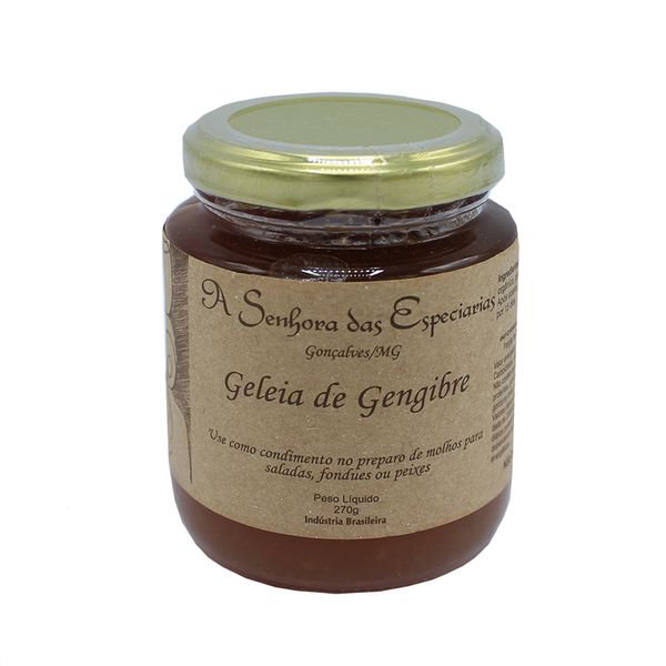 Geleia de Gengibre Senhora das Especiarias 260g