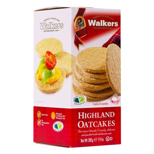 Biscoito Highland Oatcake Walkers 280g