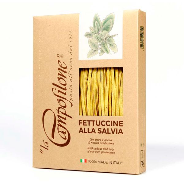 Macarrão Campofilone Fettuccine Com Ovo e Sálvia 200g