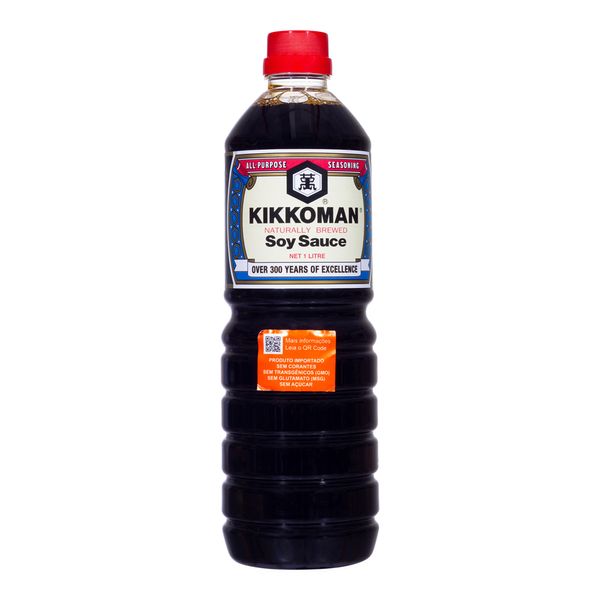 Molho de Soja Kikkoman Tradicional 1l