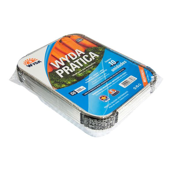 Embalagem de Alumínio Wyda D6 500ml 10 unidades