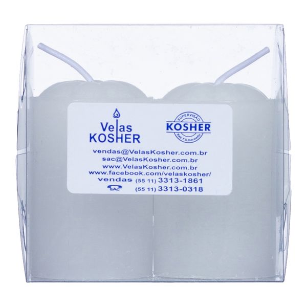 Vela Gominho Nº6 2x40g Kosher