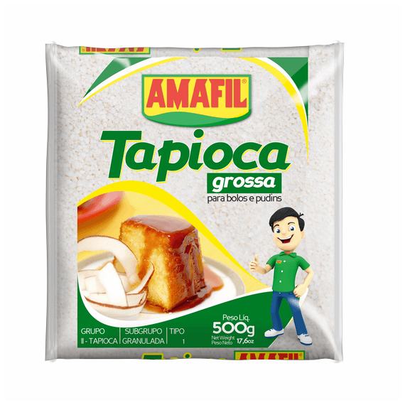 Tapioca Grossa Amafil 500g