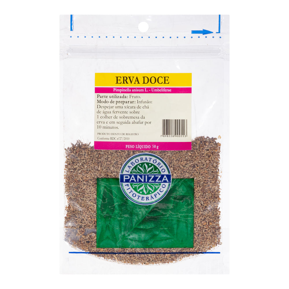 Chá de Erva Doce Panizza 50g