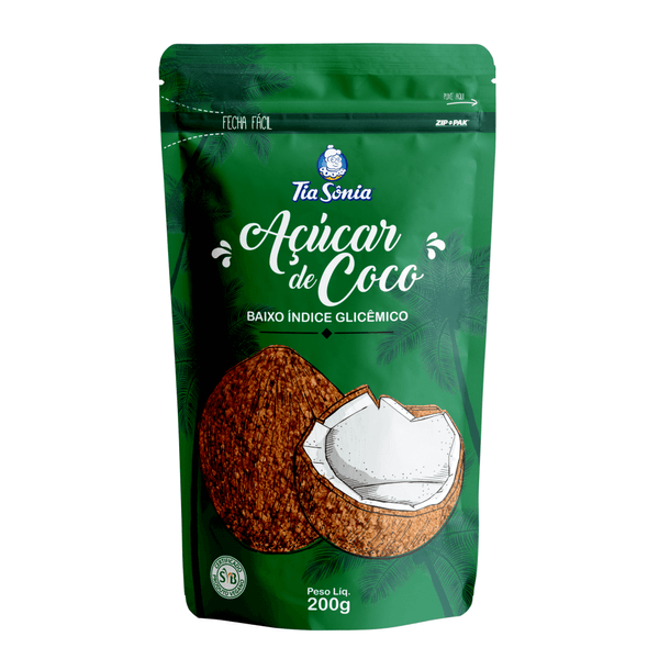 Açúcar de Coco Tia Sônia 200g