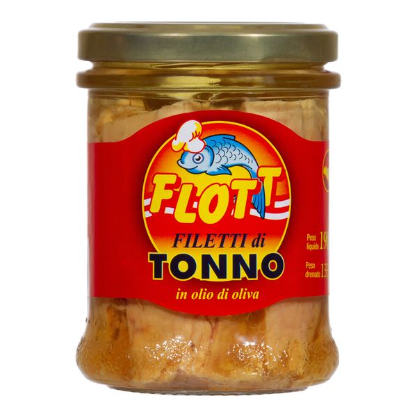 Filés de Atum Sólido ao Azeite de Oliva Flott 190g