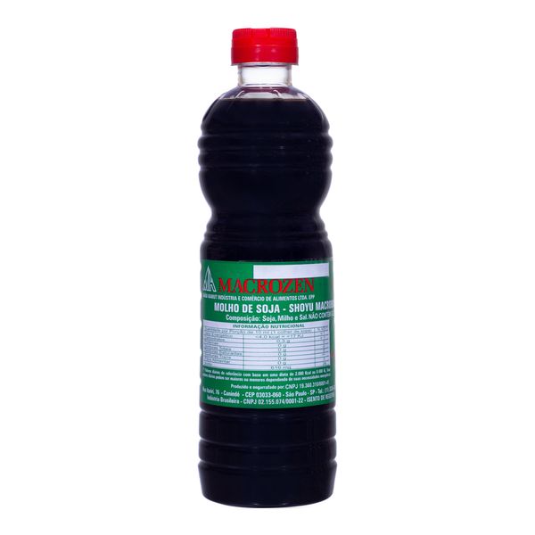 Molho de Soja Shoyu Macrozen 500ml
