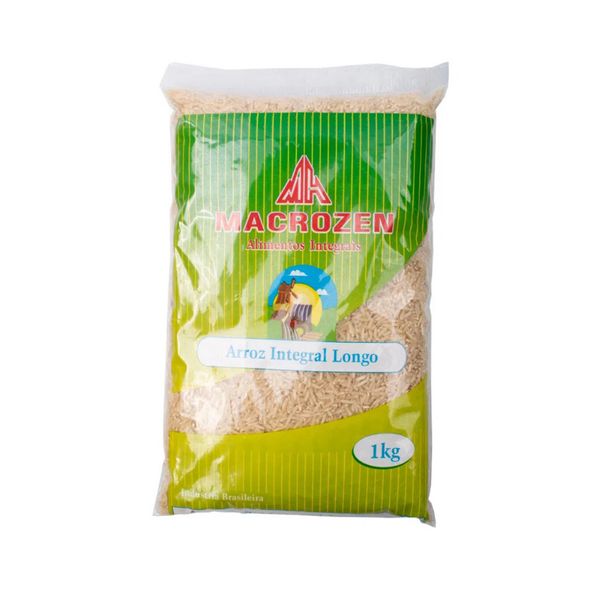 Arroz Integral Longo Macrozen 1Kg