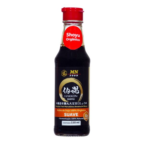 Molho Shoyu Suave Orgânico Mn food 150ml