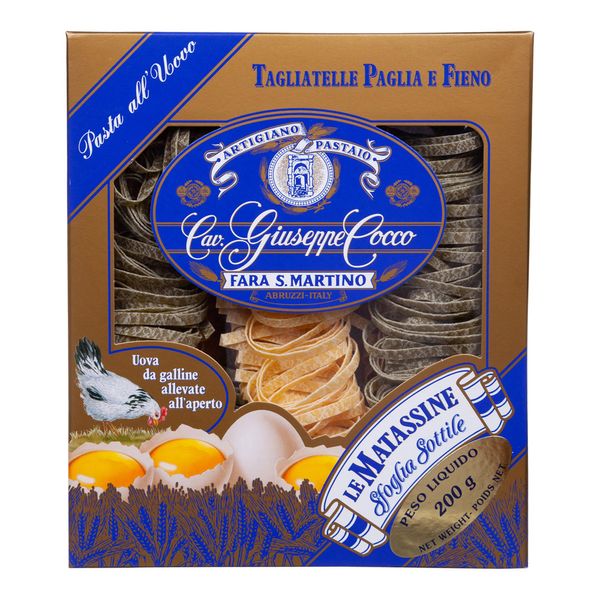 Macarrão Tagliatelle Paglia e Fieno Giuseppe Cocco 200g