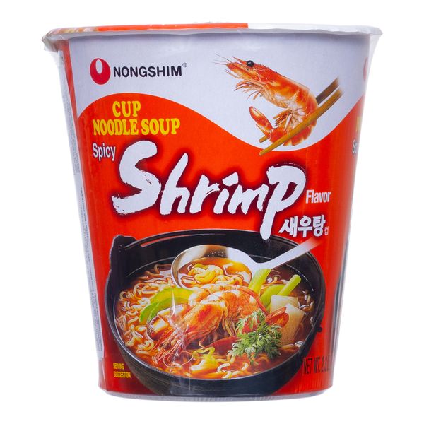 Macarrão Instantâneo Camarão Apimentado Nongshim 67g