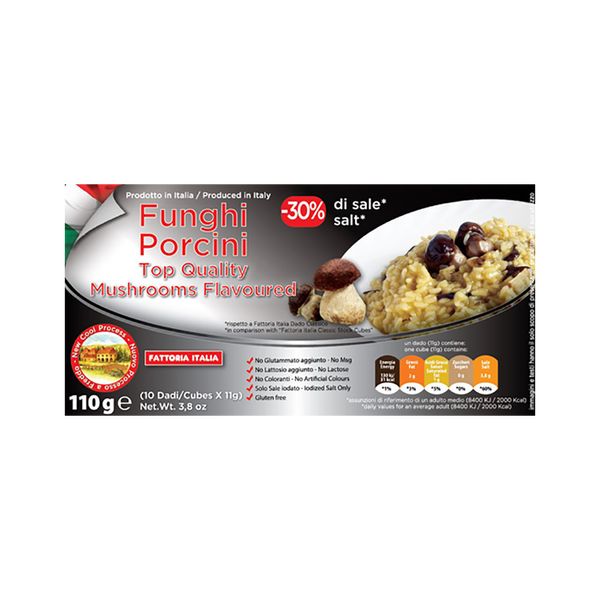 Caldo sabor Cogumelos Fattoria Italia 110g