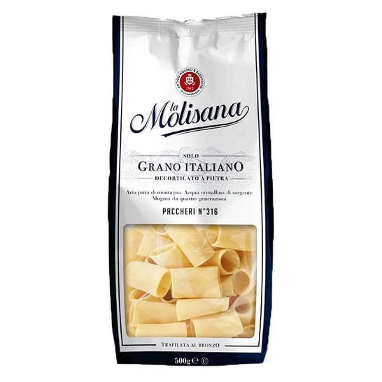 Macarrão Paccheri Bronzo La Molisana 500g