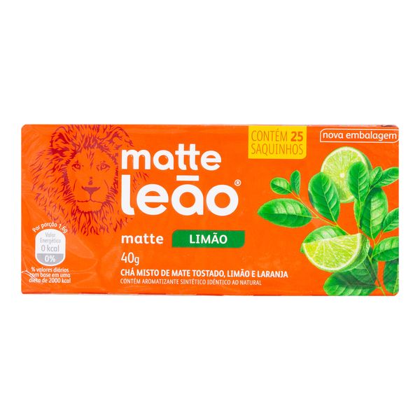Chá Matte Limão Leão 40g