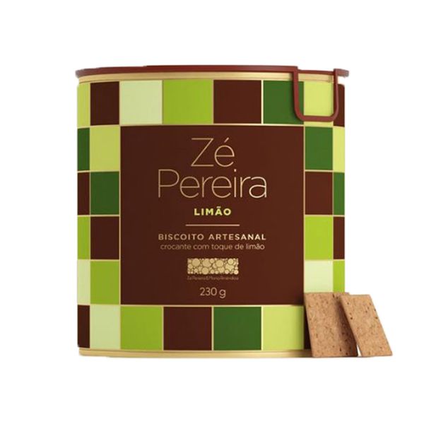 Biscoito Artesanal Zé Pereira Limão 230g
