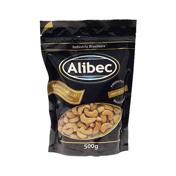 Castanha de Caju Torrada e Salgada Alibec - 500g