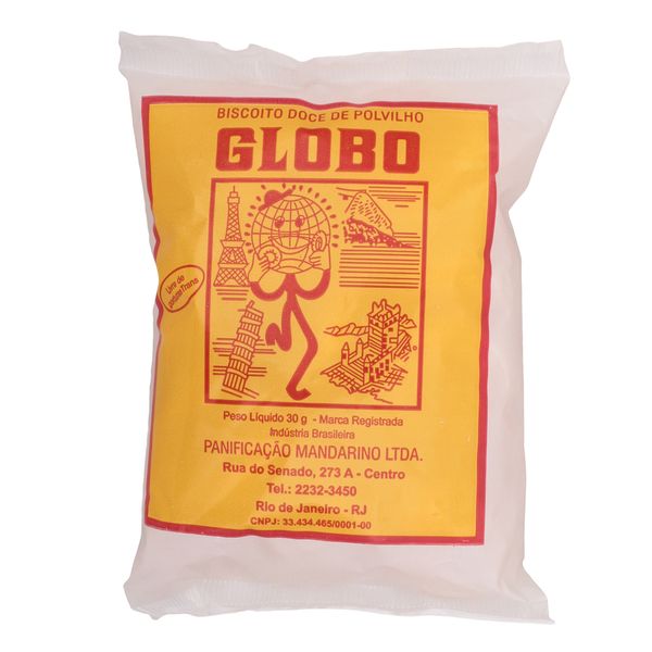 Biscoito de polvilho doce Globo 30g