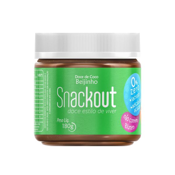 Doce de Beijinho Snackout 180g