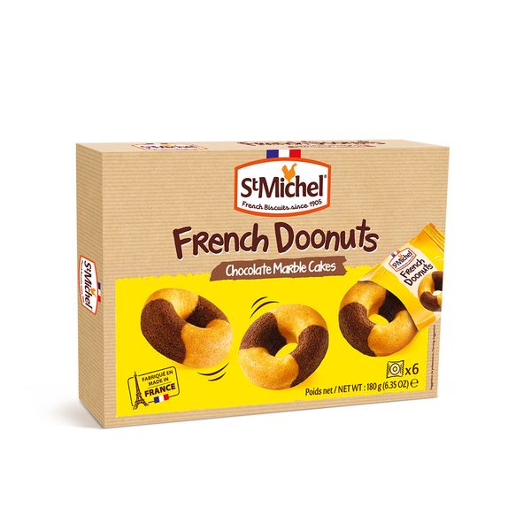 Bolo Doonuts Marmorizado St Michel 180g