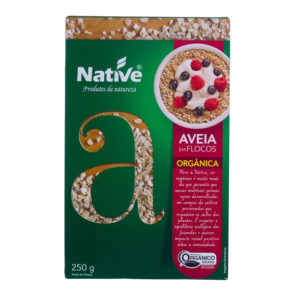 Aveia Em Flocos Orgânica Native 250g