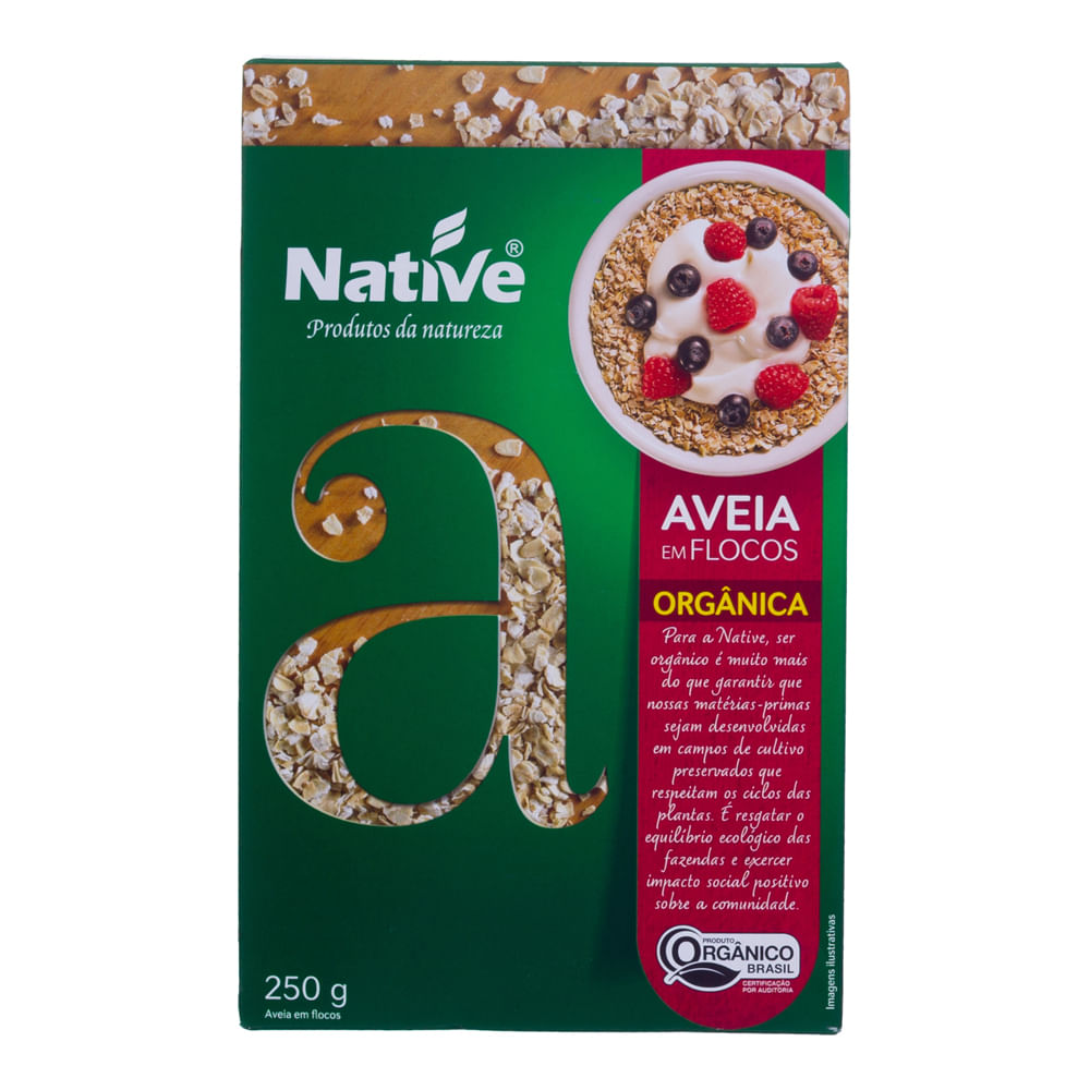 Aveia Em Flocos Orgânica Native 250g