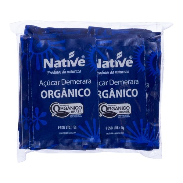 Kit Açúcar Demerara Orgânico Native 20X5g